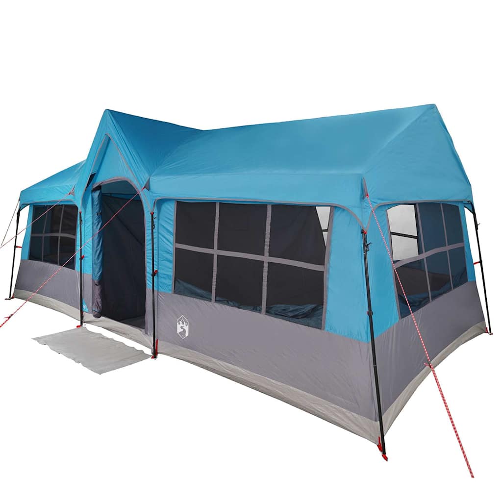 Zelte mit Dach Blau 622 x 295 x 238 cm Polyester