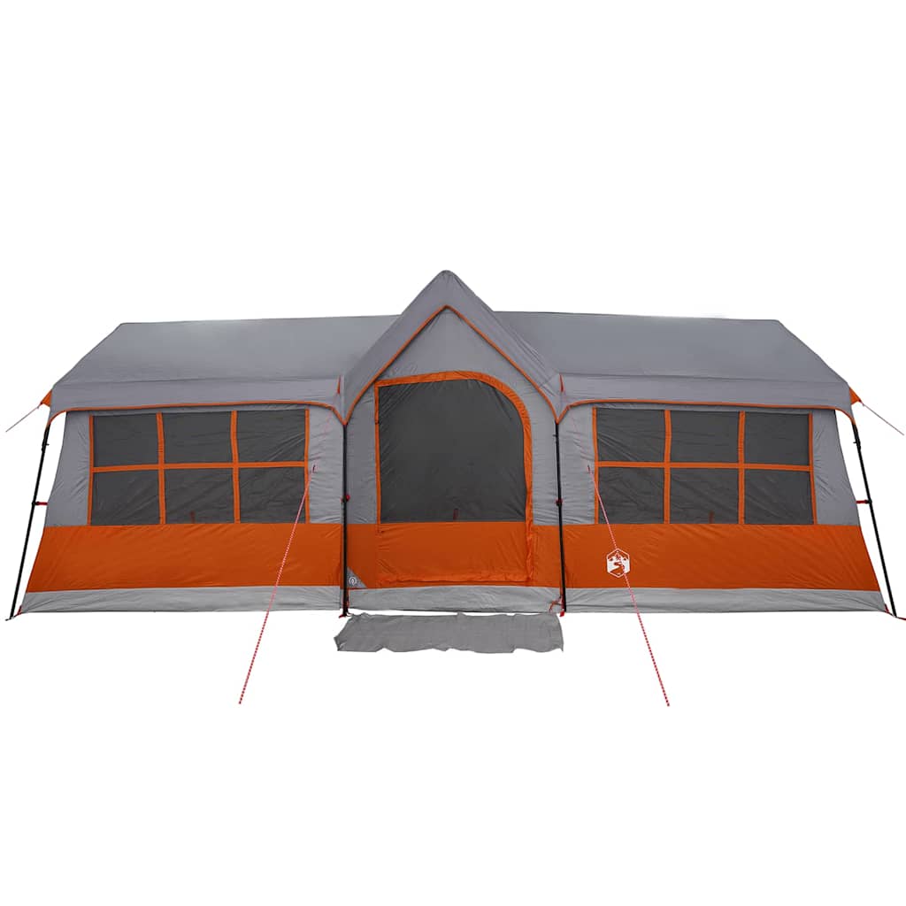 Zelte mit Dach Grau und Orange 622 x 295 x 238 cm Polyester