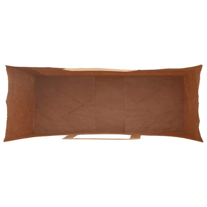 Papiertragetaschen 250 Stk. mit Henkeln Braun 32x12x42 cm