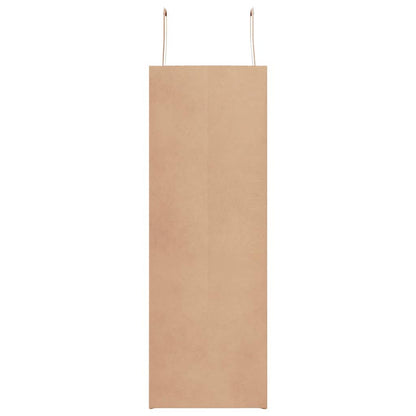 Papiertragetaschen 250 Stk. mit Henkeln Braun 45x17x48 cm