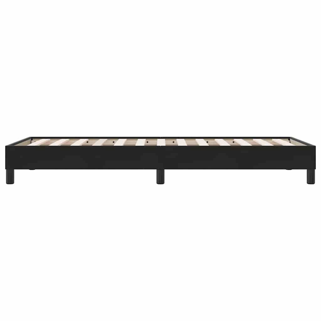 Boxspringbett ohne Matratze Schwarz 90x210 cm Samt