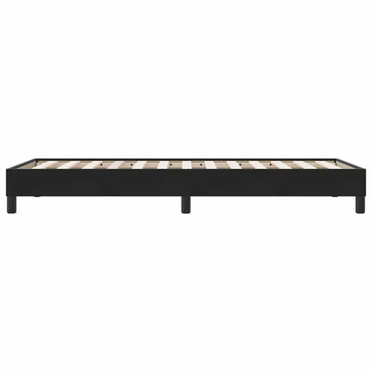 Boxspringbett ohne Matratze Schwarz 90x210 cm Samt