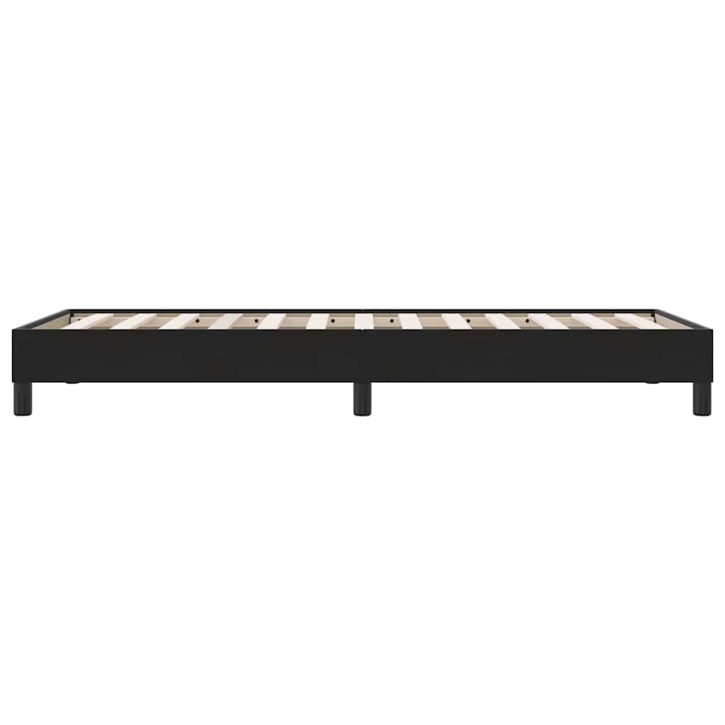 Boxspringbett ohne Matratze Schwarz 90x210 cm Samt