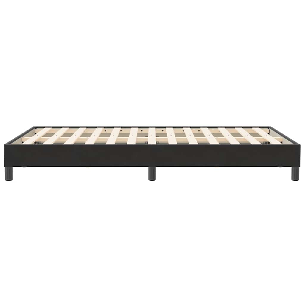 Boxspringbett ohne Matratze Schwarz 120x210 cm Samt