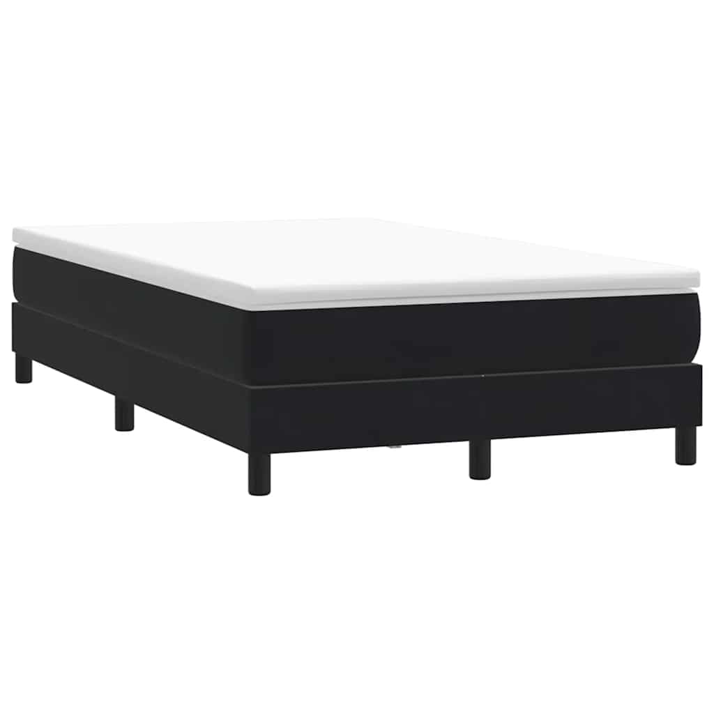 Boxspringbett ohne Matratze Schwarz 120x210 cm Samt