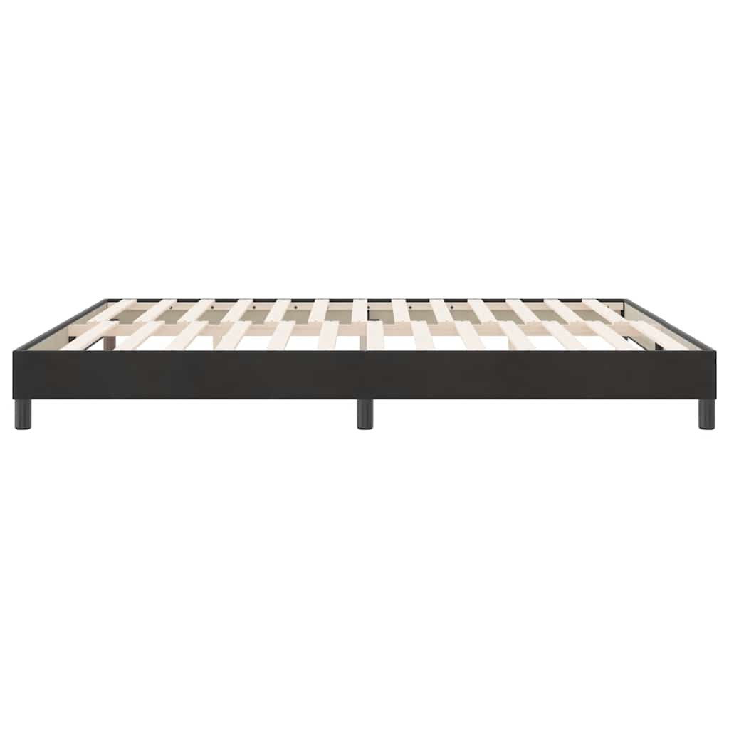 Boxspringbett ohne Matratze Schwarz 180x210 cm Samt