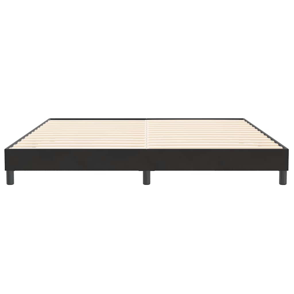 Boxspringbett ohne Matratze Schwarz 200x210 cm Samt