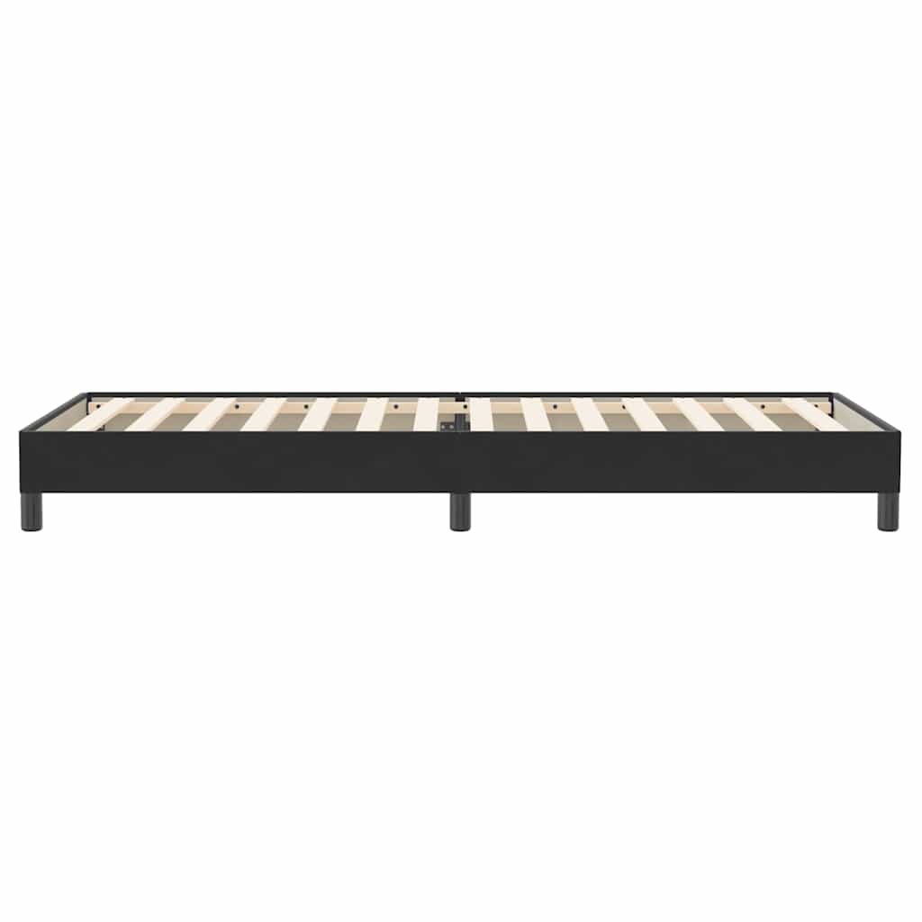 Boxspringbett ohne Matratze Schwarz 90x220 cm Samt