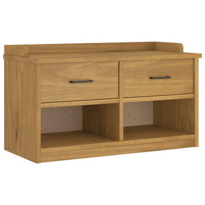 Flurbank SANDNES 87x40x50 cm Massivholz Kiefer