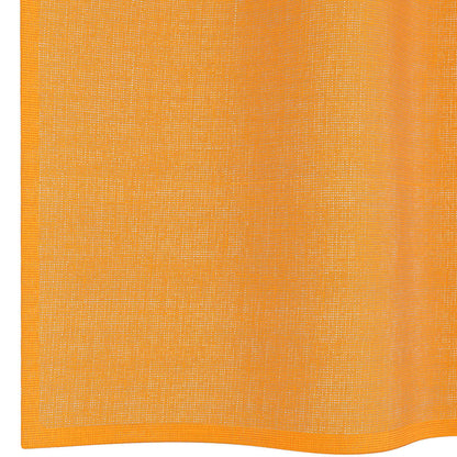 Voile Vorhänge mit Ösen 2 Stk. Orange 140x260 cm