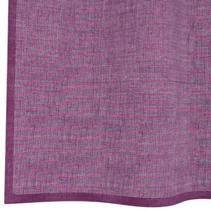Voile Vorhänge mit Ösen 2 Stk. Lila 140x225 cm