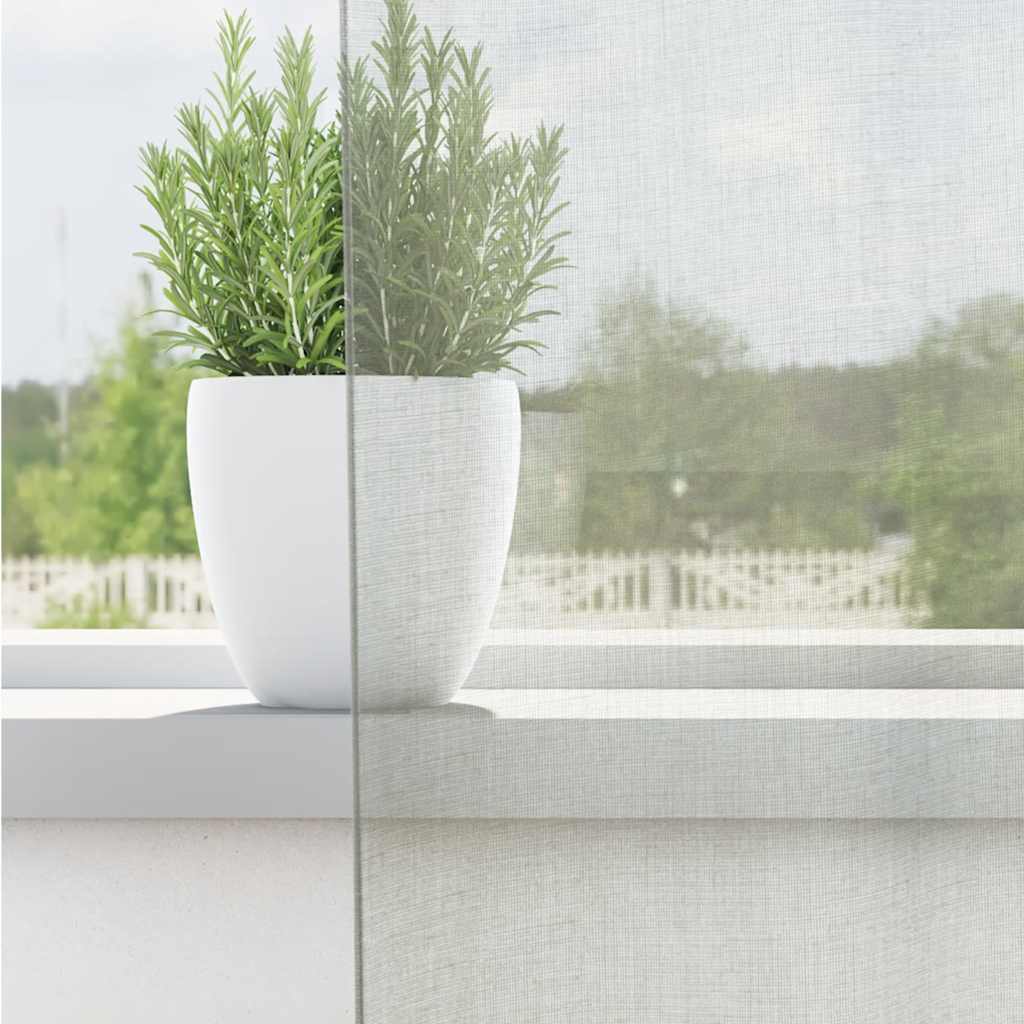 Voile Vorhänge mit Ösen 2 Stk. Hellgrau 140x300 cm