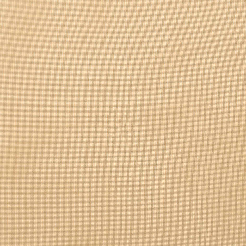Voile Vorhänge mit Ösen 2 Stk. Sandfarbe