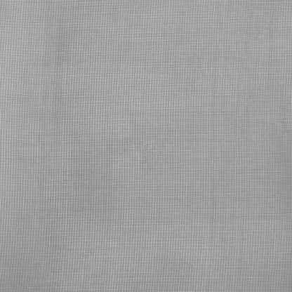 Voile Vorhänge mit Stangentaschen 2 Stk. Dunkelgrau