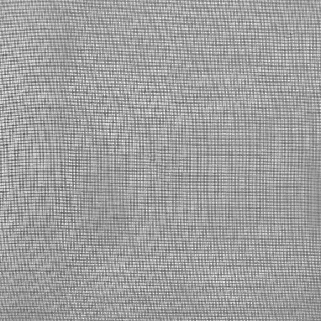 Voile Vorhänge mit Stangentaschen 2 Stk. Dunkelgrau