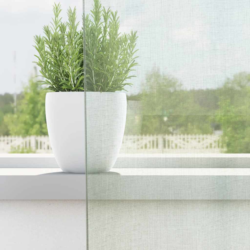 Voile Vorhänge mit Stangentaschen 2 Stk. Hellgrau