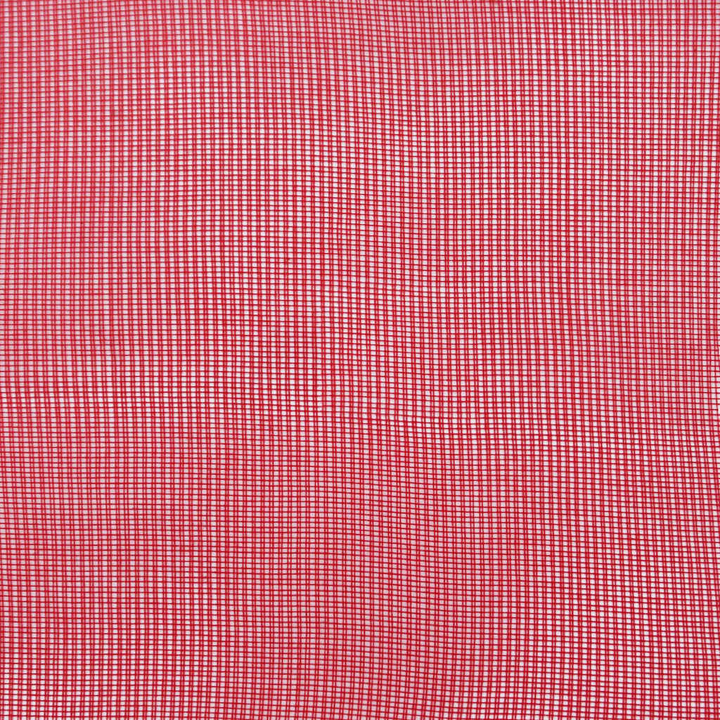 Voile Vorhänge mit Stangentaschen 2 Stk. Weinrot