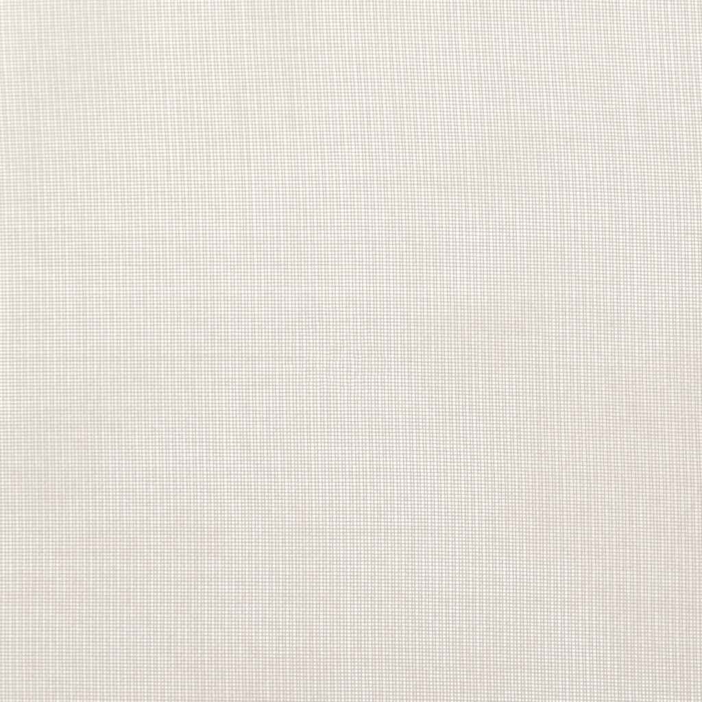 Voile Vorhänge mit Lasche 2 Stk. Creme