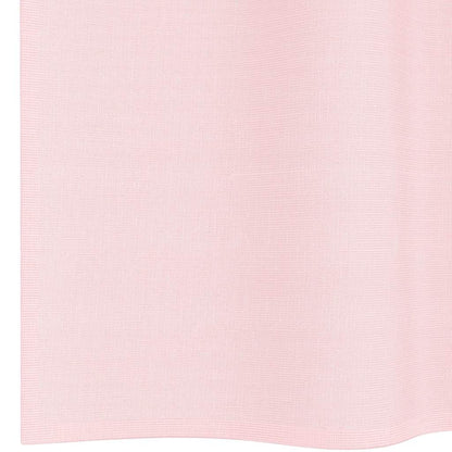 Voile Vorhänge mit Schlaufen 2 Stk. Hellrosa 140x140 cm