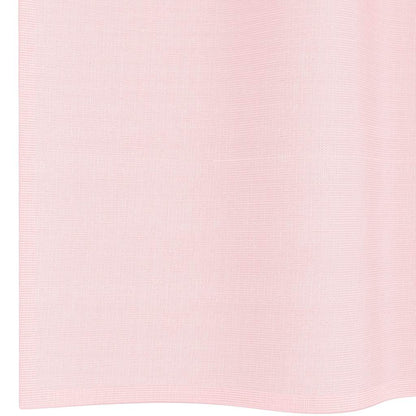 Voile Vorhänge mit Schlaufen 2 Stk. Hellrosa 140x245 cm