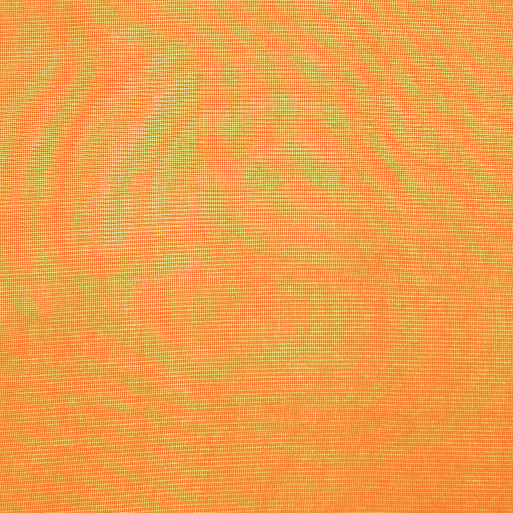 Voile Vorhänge mit Schlaufen 2 Stk. Orange 140x140 cm