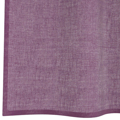 Voile Vorhänge mit Schlaufen 2 Stk. Lila 140x260 cm