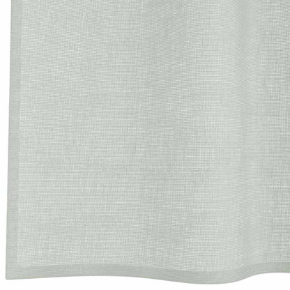 Voile Vorhänge mit Schlaufen 2 Stk. Hellgrau 140x245 cm