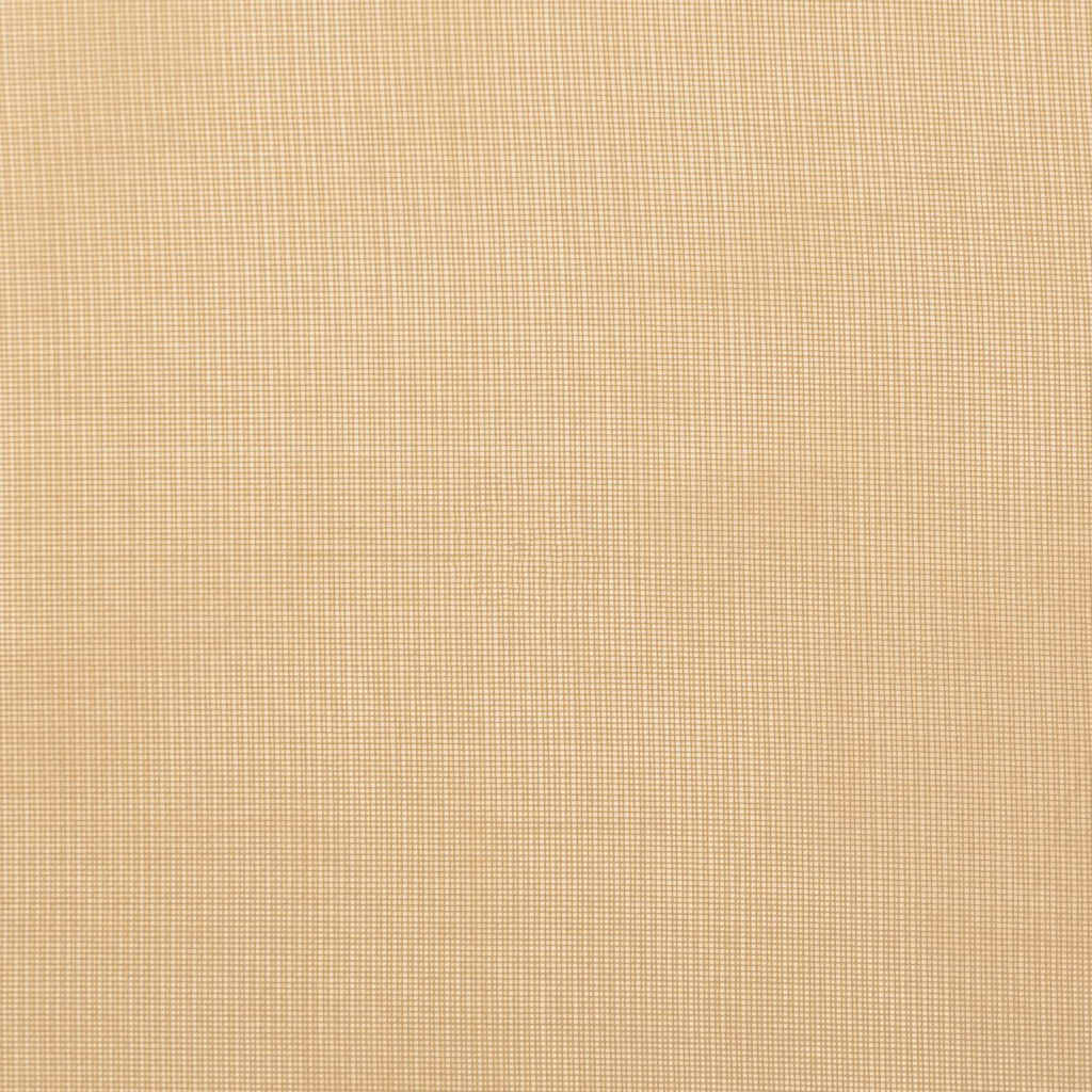 Voile Vorhänge mit Schlaufen 2 Stk. Sandfarbe 140x245 cm