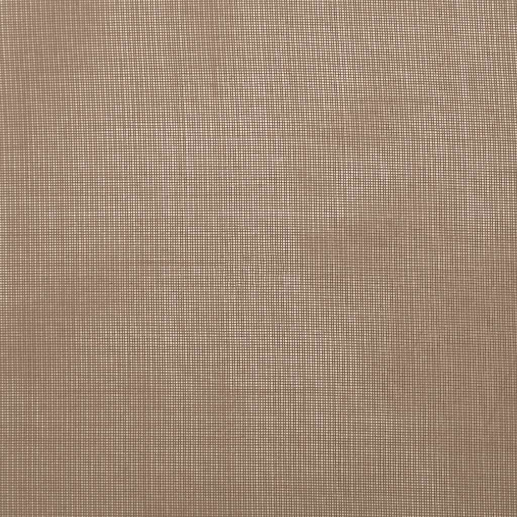 Voile Vorhänge mit Schlaufen 2 Stk. Hellbraun 140x260 cm