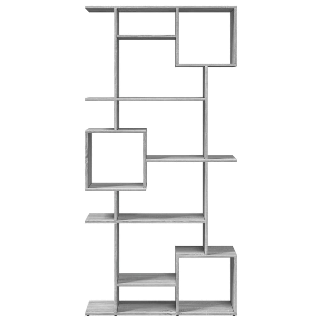 Bookshelf Grey Sonoma 92x29x188 cm wood material