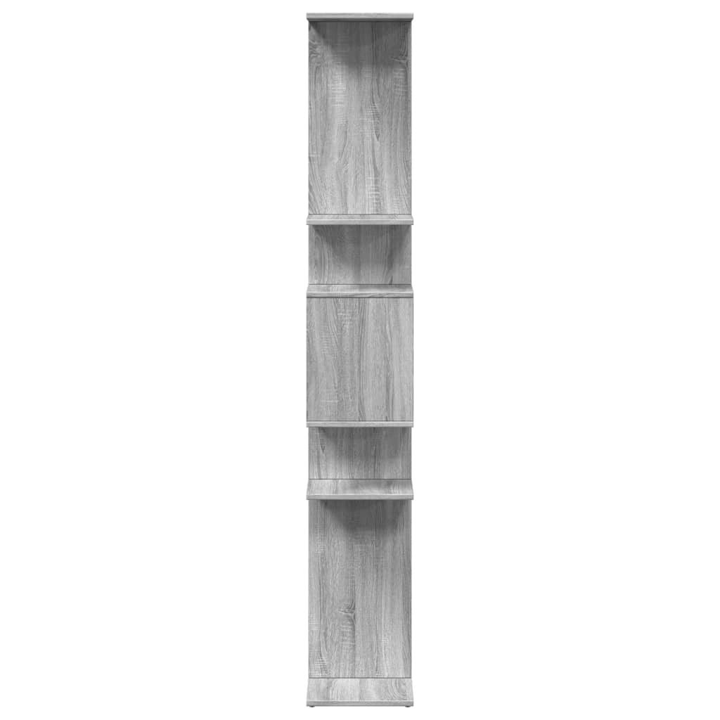 Bookshelf Grey Sonoma 92x29x188 cm wood material