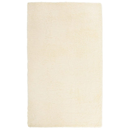 Teppich Shaggy Hochflor NAVARRA Creme 60x100 cm Polyester
