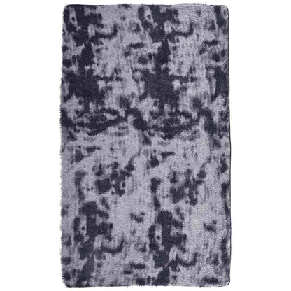 Teppich Shaggy Hochflor NAVARRA Dunkelgrau 60x100 cm Polyester