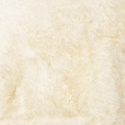 Teppich Shaggy Hochflor NAVARRA Creme 130x200 cm Polyester