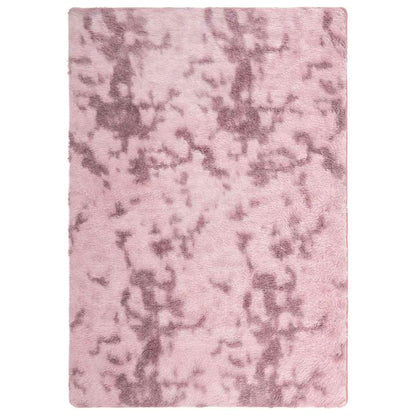 Teppich Shaggy Hochflor NAVARRA Altrosa 160x230 cm Polyester