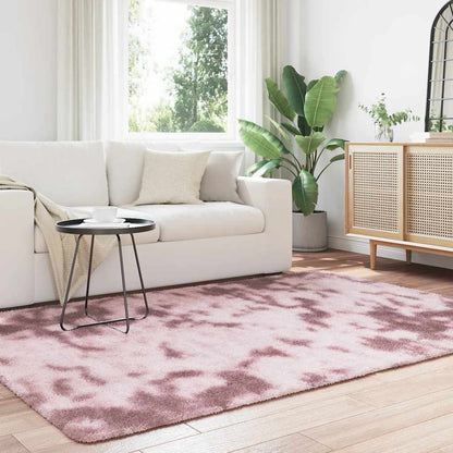 Teppich Shaggy Hochflor NAVARRA Altrosa 160x230 cm Polyester