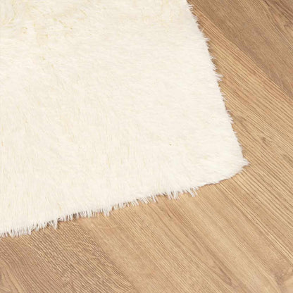 Teppich Shaggy Hochflor NAVARRA Creme 240x340 cm Polyester