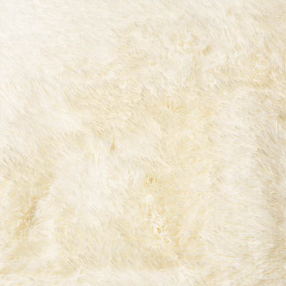 Teppich Shaggy Hochflor NAVARRA Creme 240x340 cm Polyester