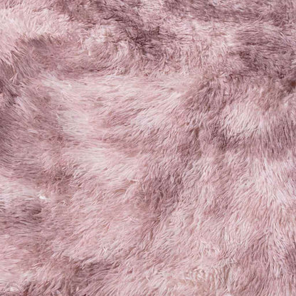 Teppich Shaggy Hochflor NAVARRA Altrosa 240x340 cm Polyester