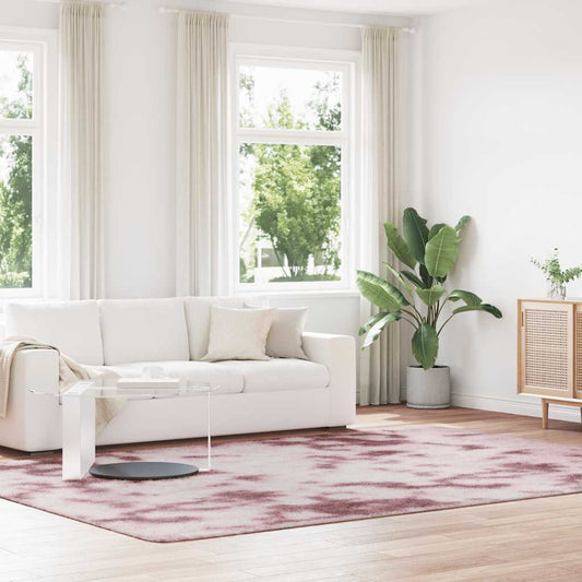 Tapis shaggy, poils longs NAVARRA, vieux rose, 240x340 cm, polyester