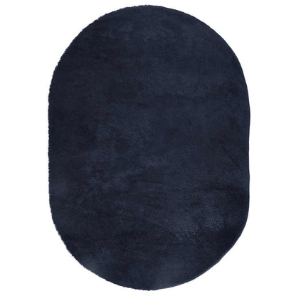 Teppich Shaggy Hochflor NAVARRA Marineblau 300x200 cm Polyester