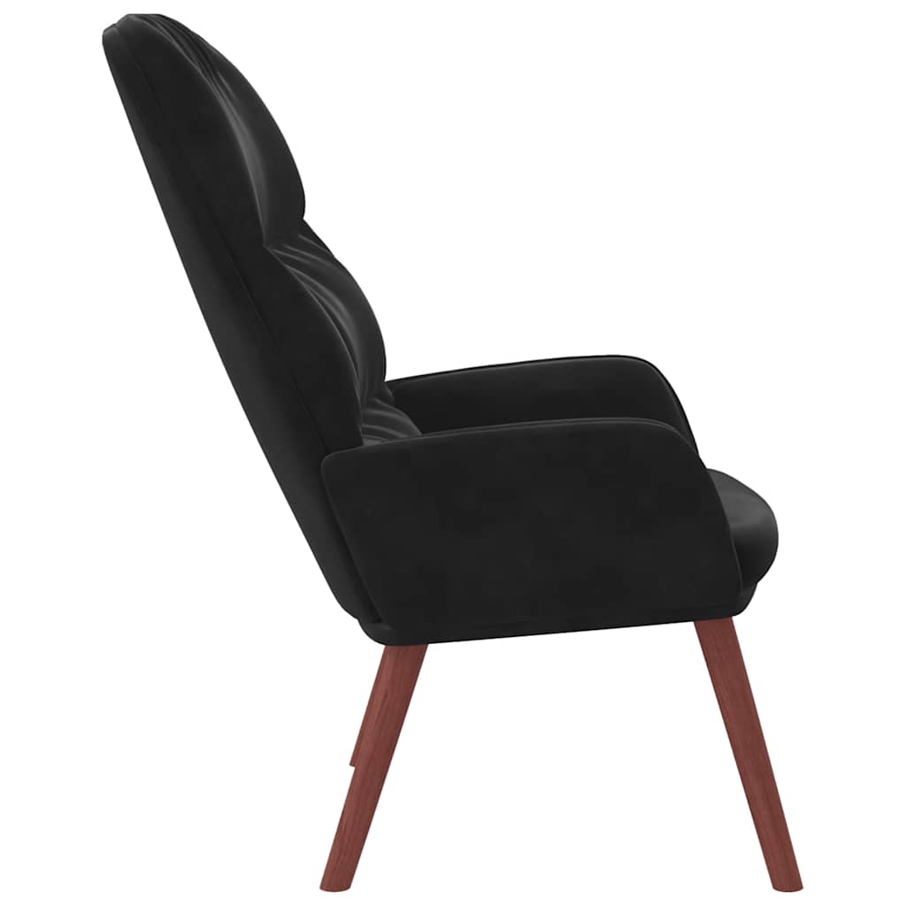 Relaxsessel Schwarz Samt