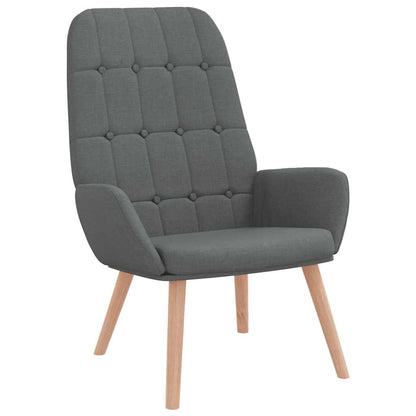 Relaxsessel Dunkelgrau Stoff