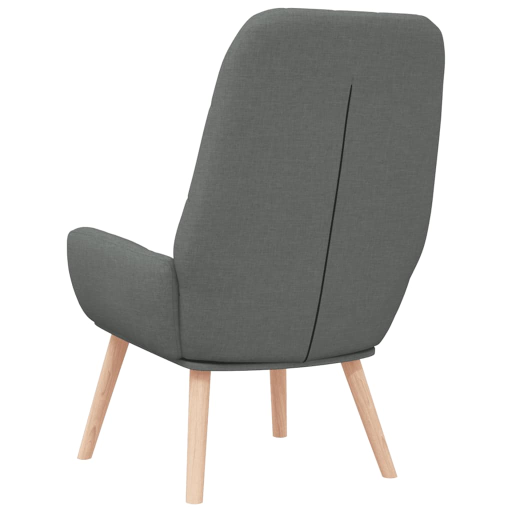 Relaxsessel Dunkelgrau Stoff