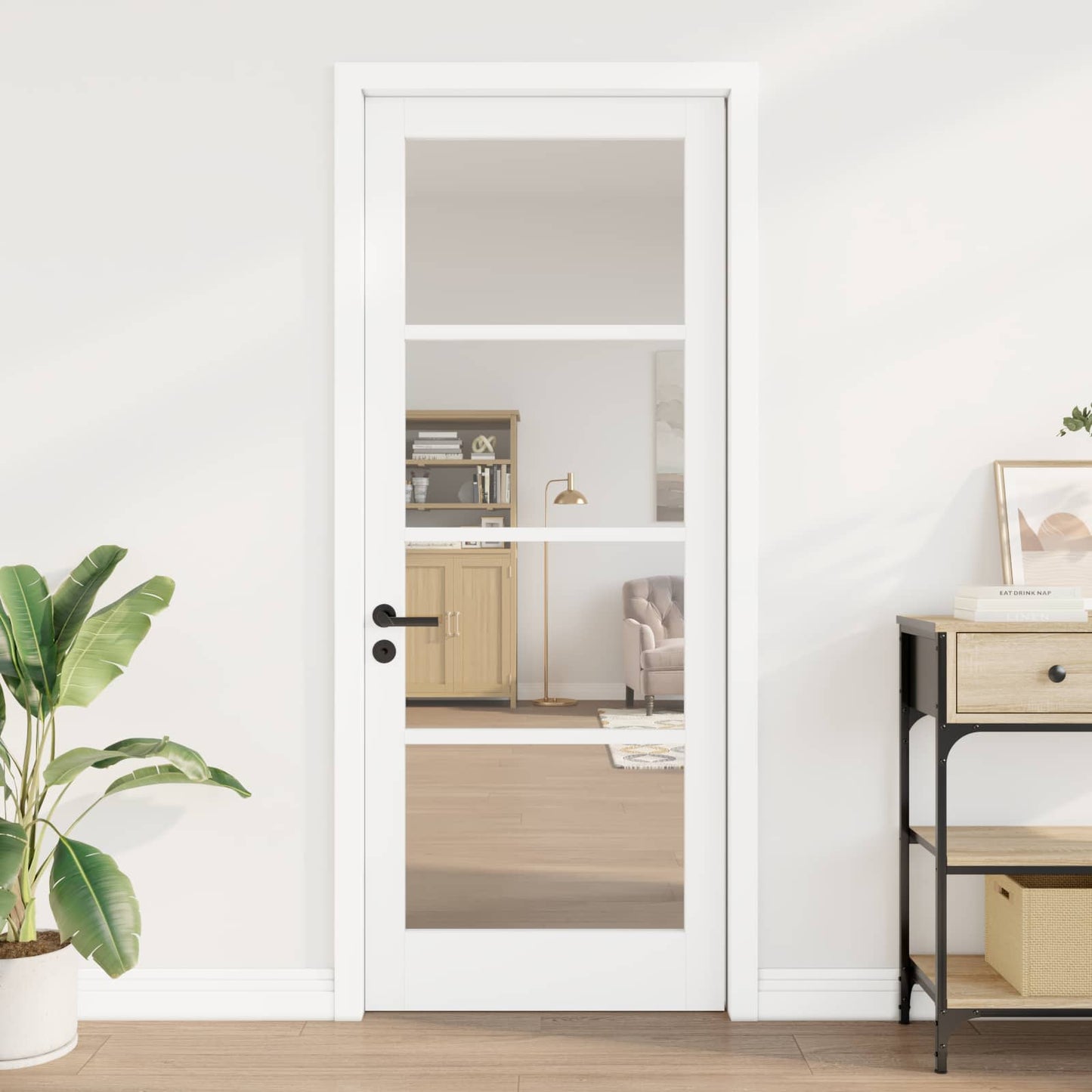 Interior Tür ORKDAL Weiß grundiert 83 x 211 cm