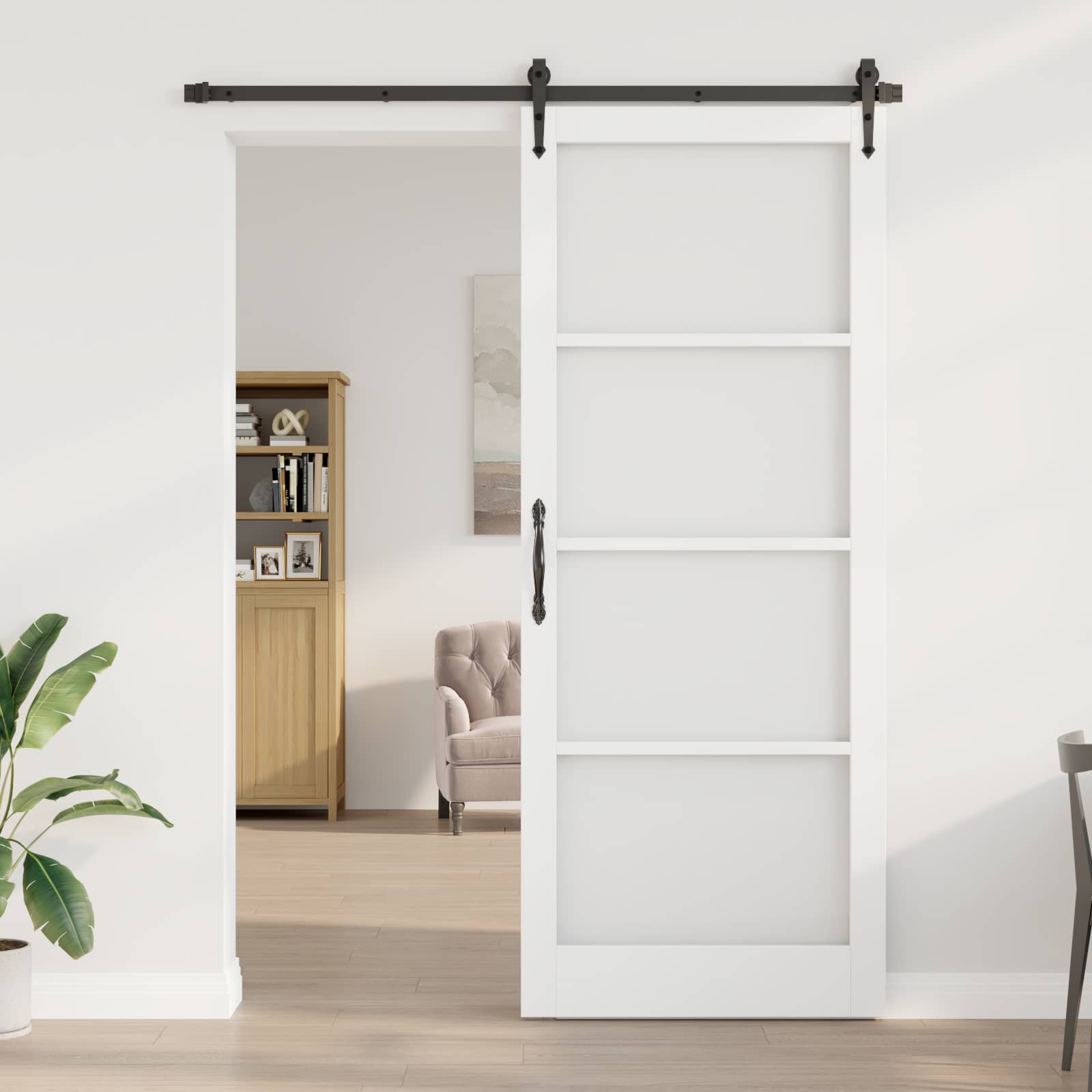 Interior Tür ORKDAL Weiß grundiert 93 x 232 cm