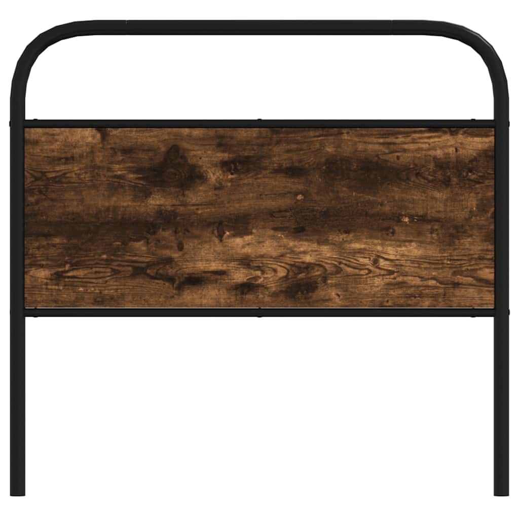 Ersatz-Kopfteil Räuchereiche 90 cm Stahl und Holzwerkstoff