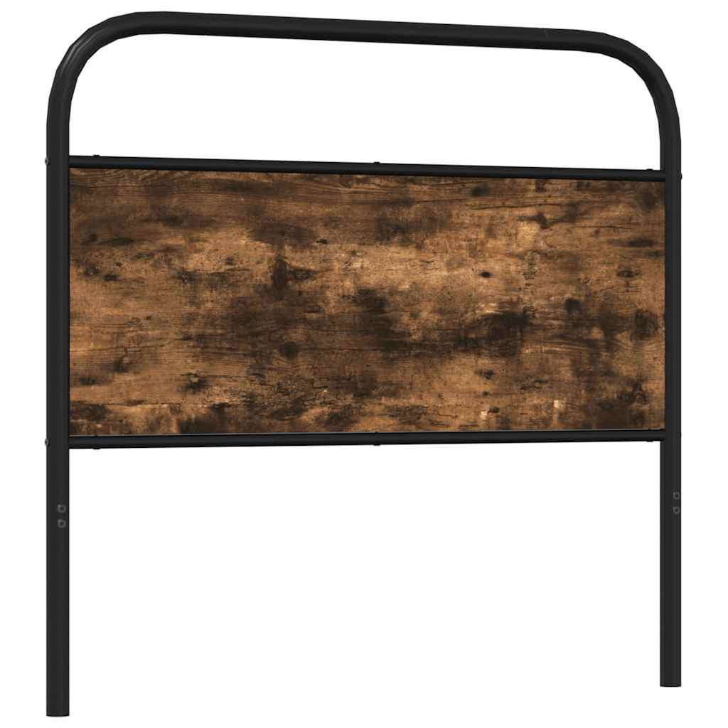 Ersatz-Kopfteil Räuchereiche 90 cm Stahl und Holzwerkstoff