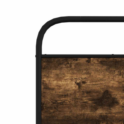 Ersatz-Kopfteil Räuchereiche 90 cm Stahl und Holzwerkstoff