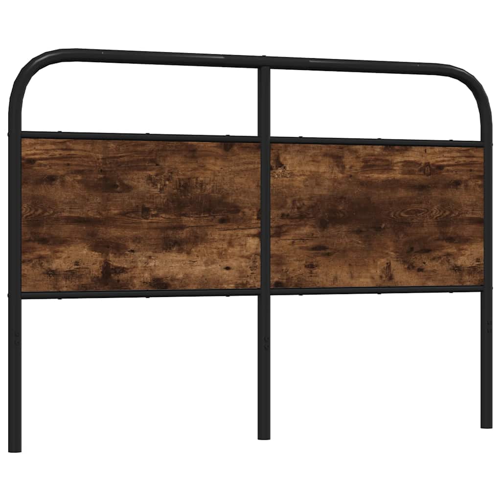 Ersatz-Kopfteil Räuchereiche 135 cm Stahl und Holzwerkstoff
